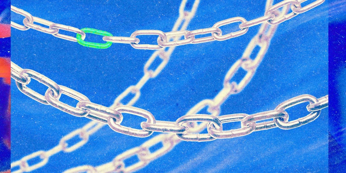 A chain-link fence photographed close, standing in for the structural gap researchers found in how models judge trustworthy instructions